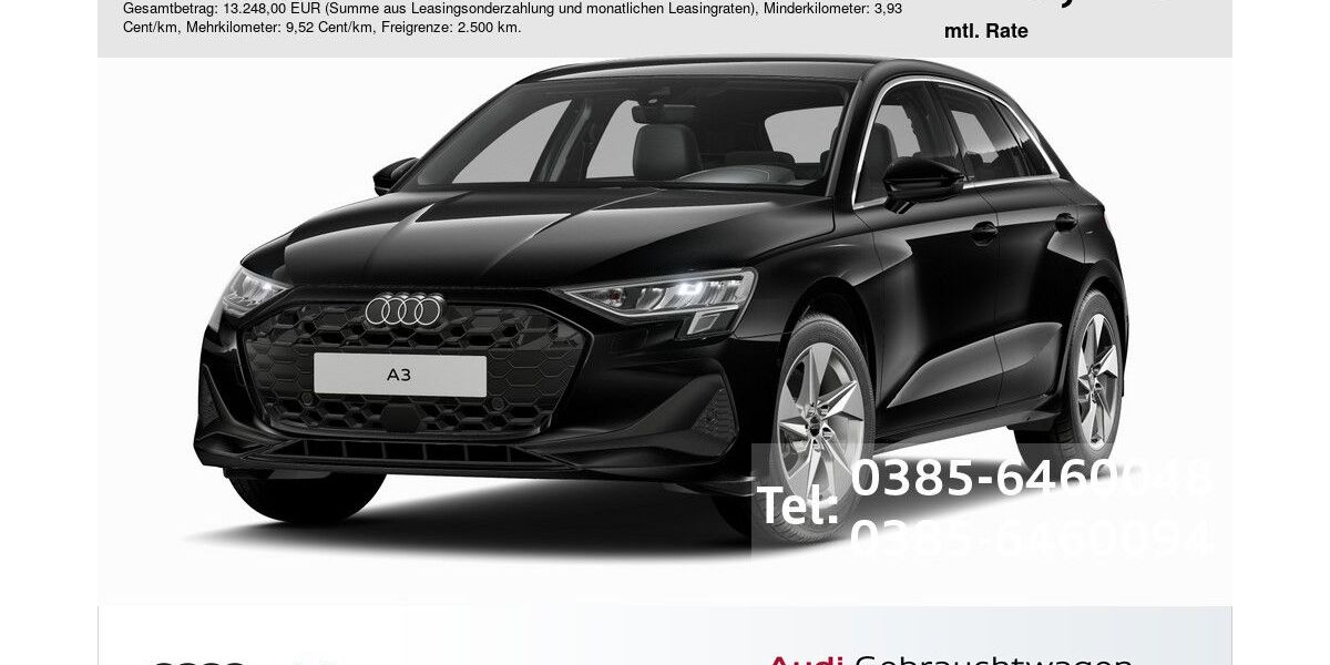 Audi A3 8.000 km 30.990 € Schwerin 19061