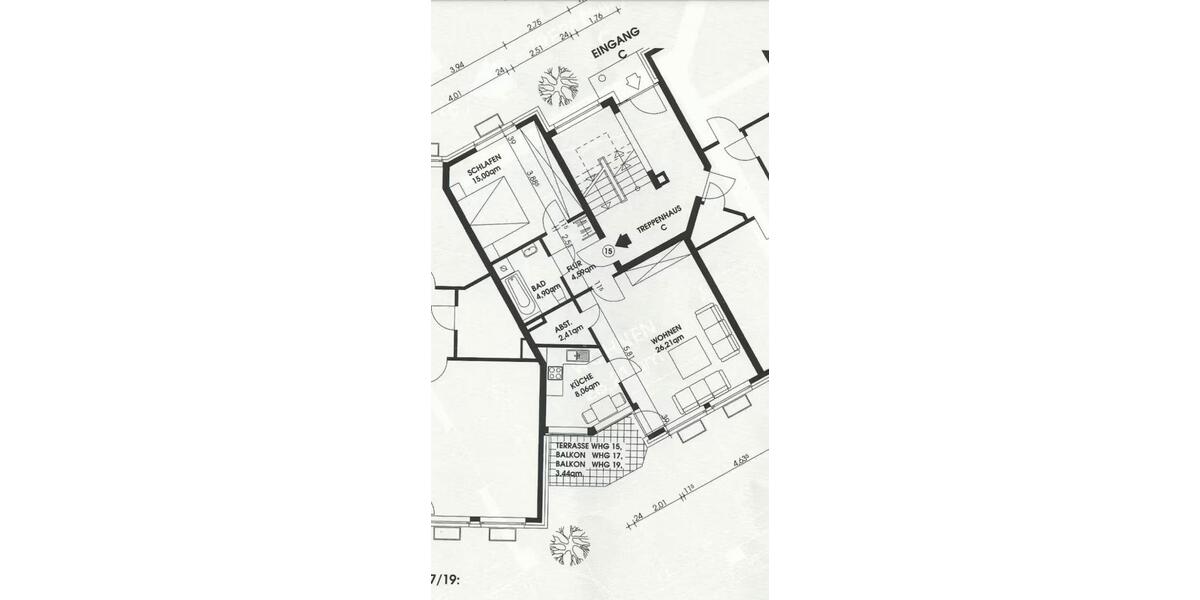 Etagenwohnung Schwerin Friedrichsthal - 2 Zimmer, 64 m&sup2;, 700&euro; | Angebot:26023793