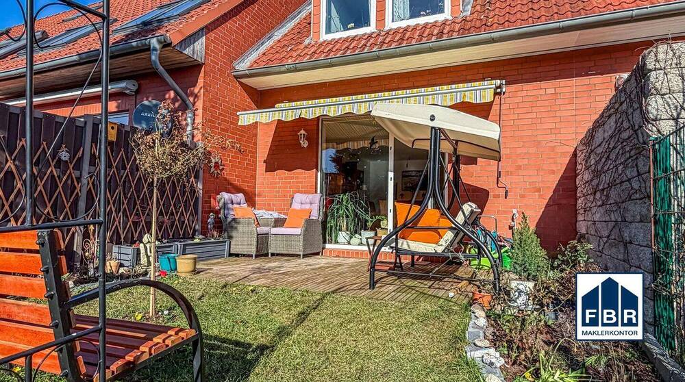 Reihenmittelhaus Klein Rogahn - 4 Zimmer, 90 m&sup2;, 195.000&euro; | Angebot:26119529