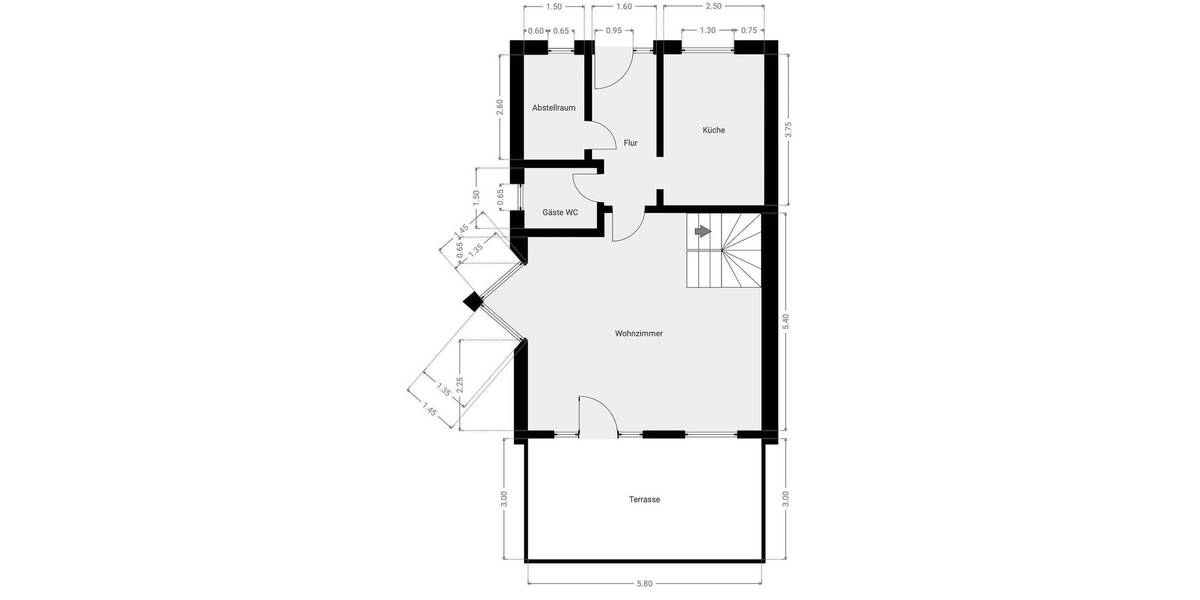 Reihenendhaus Alt Meteln - 6 Zimmer, 136 m&sup2;, 219.000&euro; | Angebot:26597725