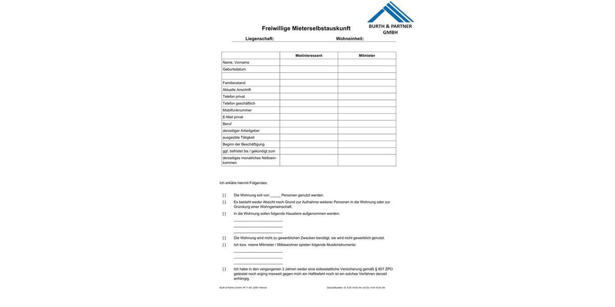 Erdgeschoßwohnung Bad Kleinen - 2 Zimmer, 58 m&sup2;, 725&euro; | Angebot:25321678