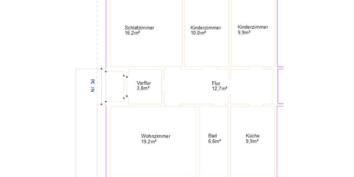 Erdgeschoßwohnung Neustadt-Glewe Glewe - 4 Zimmer, 88 m&sup2;, 676&euro; | Angebot:26023792