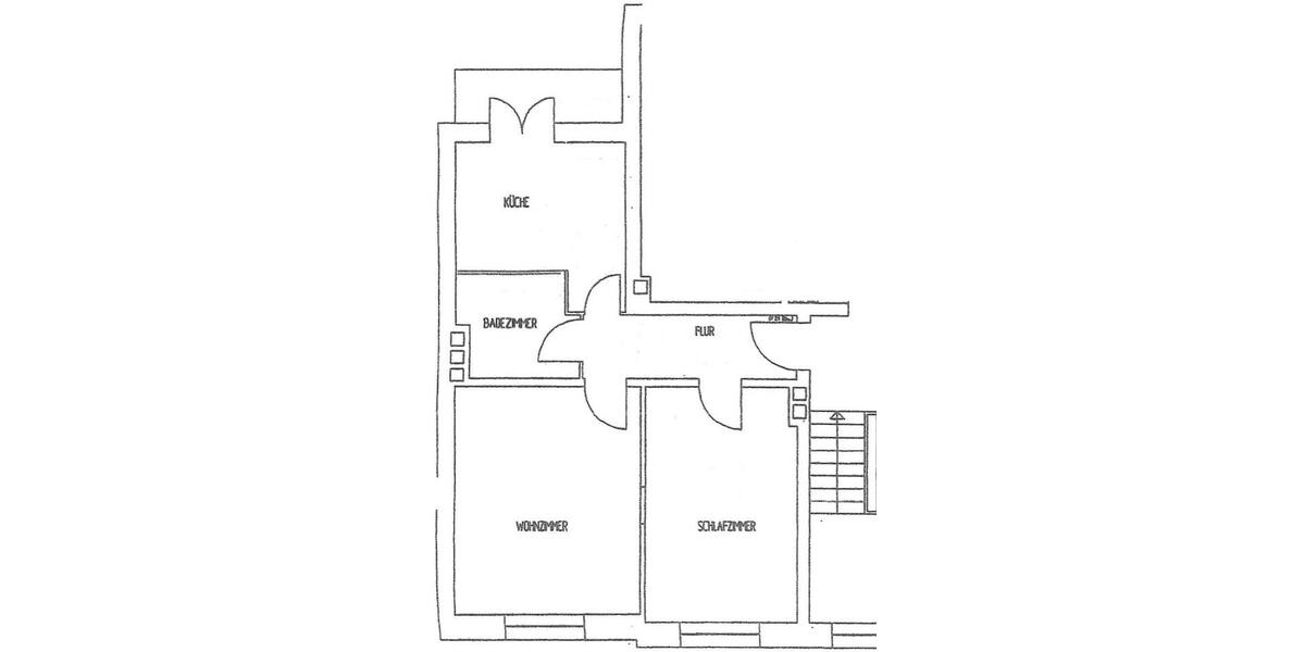 Erdgeschoßwohnung Schwerin Altstadt - 2 Zimmer, 49 m&sup2;, 539&euro; | Angebot:25326036