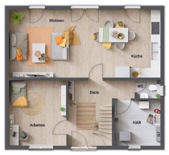 Einfamilienhaus Kuhlen-Wendorf Nutteln - 6 Zimmer, 140 m&sup2;, 323.050&euro; | Angebot:26824762