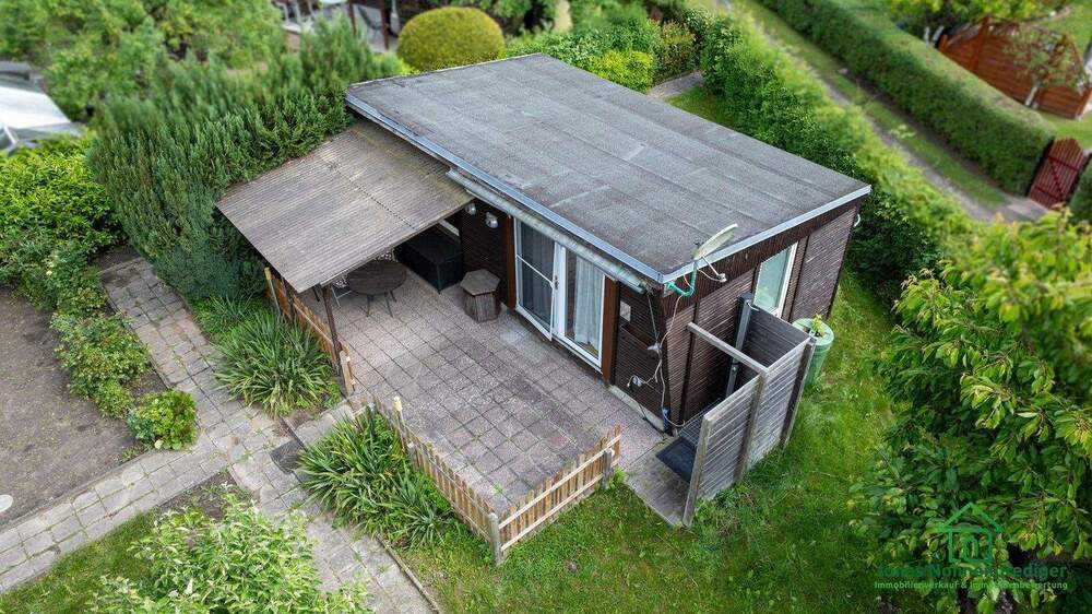 Bungalow Schwerin Gartenstadt - 1 Zimmer, 27 m&sup2;, 45.000&euro; | Angebot:25771173