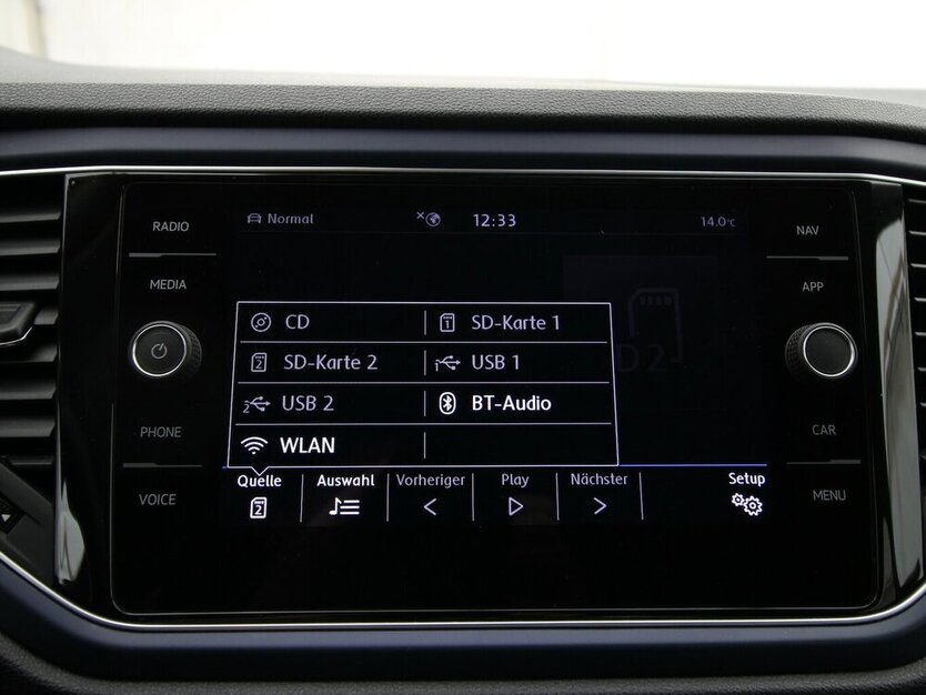 T-Roc 1.5 TSI 7-DSG United R-Line NAVI+LED+ALU19