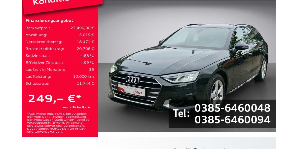 Audi A4 75.000 km 23.490 &euro; Schwerin 19061