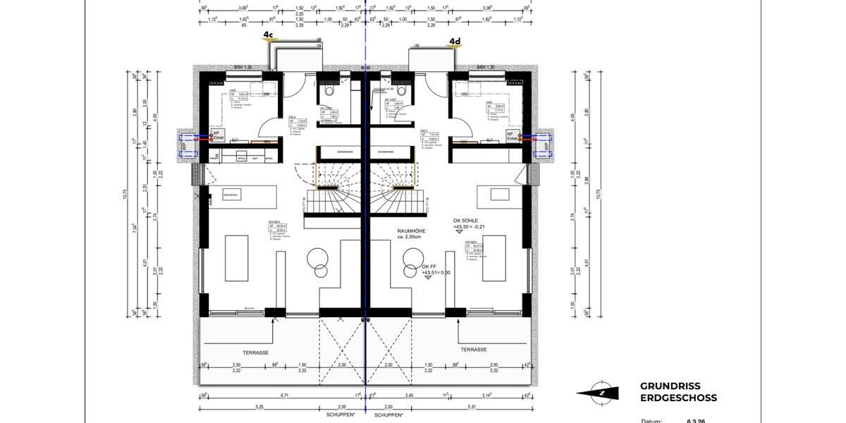 Doppelhaushälfte Leezen - 5 Zimmer, 125 m&sup2;, 389.000&euro; | Angebot:27086504