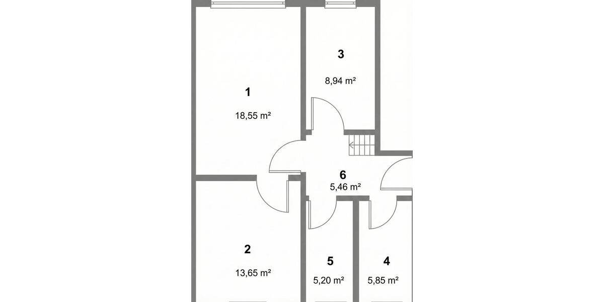 Erdgeschoßwohnung Warin - 3 Zimmer, 58 m&sup2;, 390&euro; | Angebot:26530060