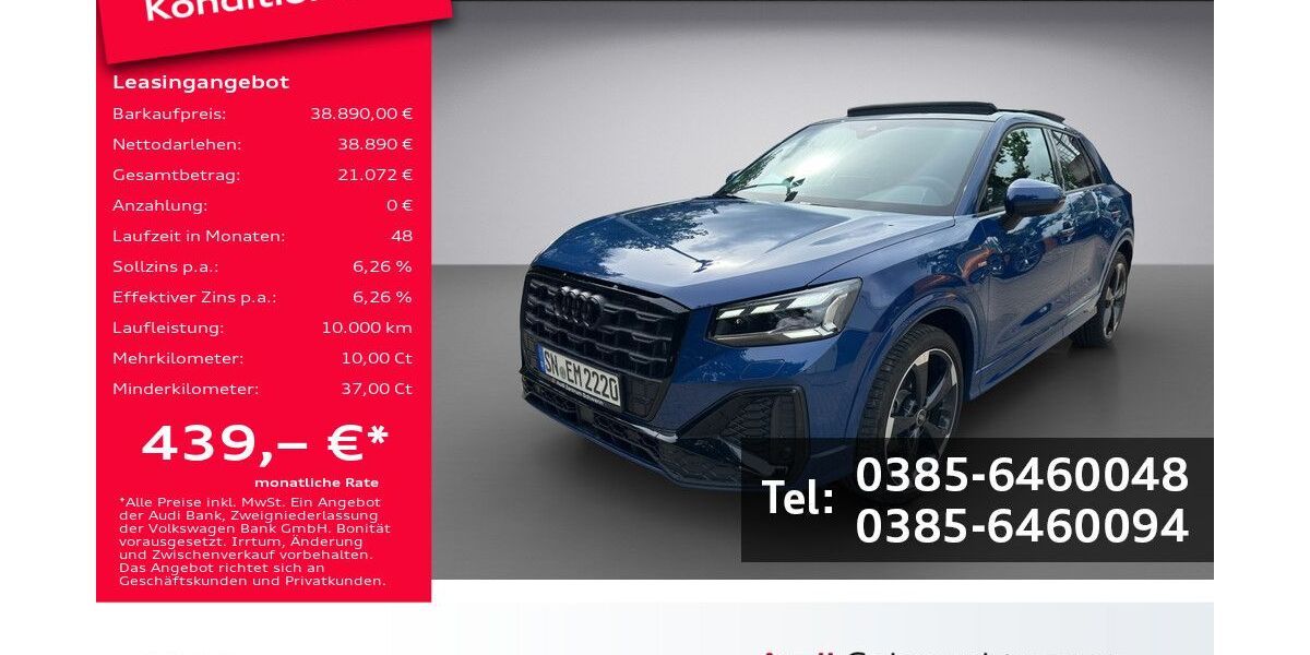 Audi Q2 13.000 km 38.890 &euro; Schwerin 19061