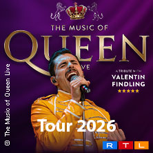 The Music Of Queen - Live - Tour 2026 27.03.2026 Sport- und Kongresshalle