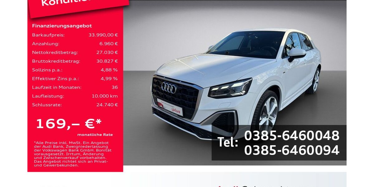 Audi Q2 14.200 km 33.990 &euro; Schwerin 19061