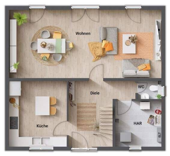 Einfamilienhaus Kuhlen-Wendorf Nutteln - 6 Zimmer, 140 m&sup2;, 323.050&euro; | Angebot:26824762