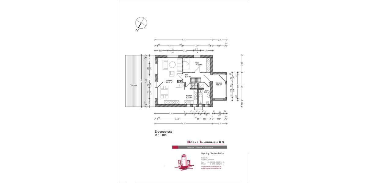 Einfamilienhaus Warin - 5 Zimmer, 118 m&sup2;, 279.000&euro; | Angebot:26568025