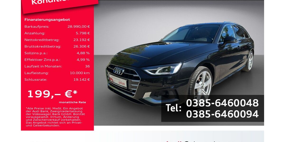 Audi A4 40.900 km 28.490 &euro; Schwerin 19061