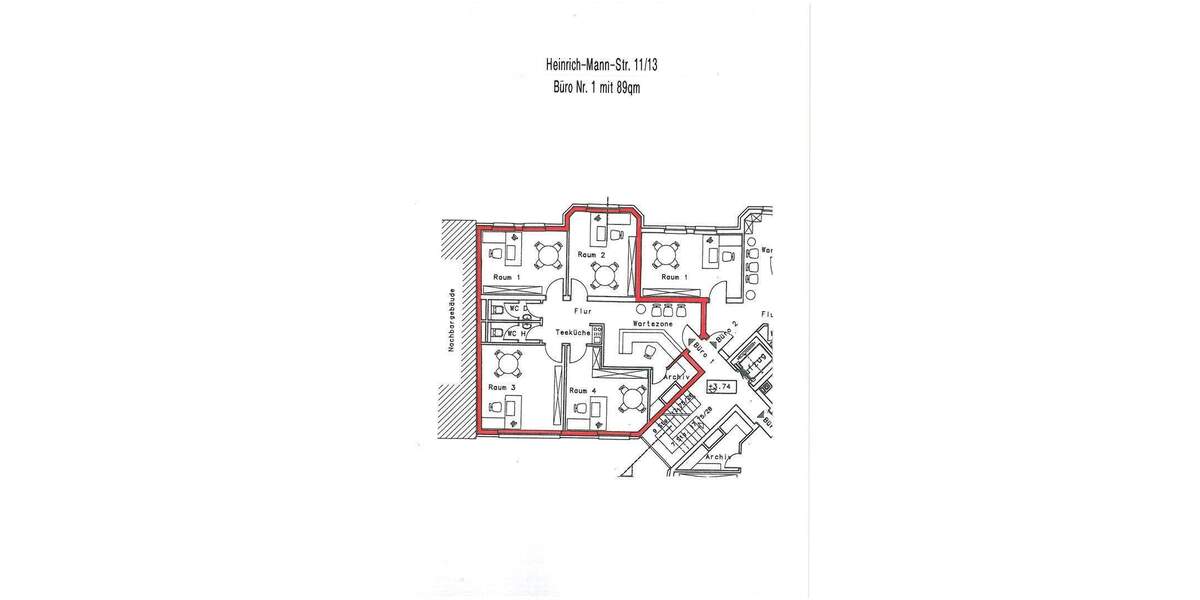 Gewerbeobjekt Schwerin Feldstadt - 845&euro; | Angebot:25782550