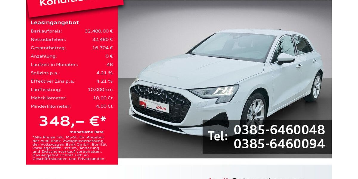 Audi A3 19.100 km 31.870 &euro; Schwerin 19061