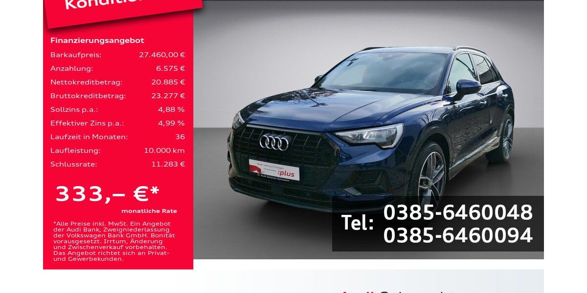 Audi Q3 76.800 km 27.460 &euro; Schwerin 19061