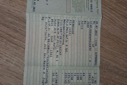 Jeep Renegade 75.000 km 17.700 &euro; Wismar 23966