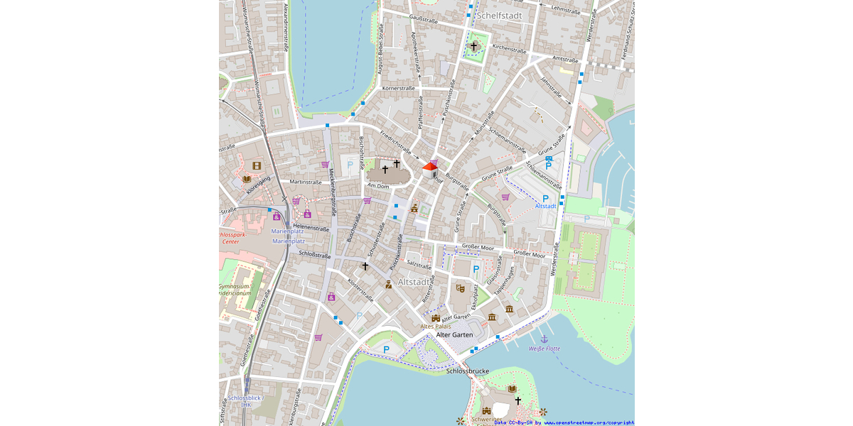 Hier fängst Du morgens mit einem echten Stadtbild an - Schelfstadt - Altstadt - 2. OG - Etagenwohnung Schwerin Schelfstadt | Angebot:26178951
