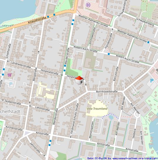Erdgeschoßwohnung Schwerin Altstadt - 1 Zimmer, 37 m&sup2;, 834&euro; | Angebot:26634567