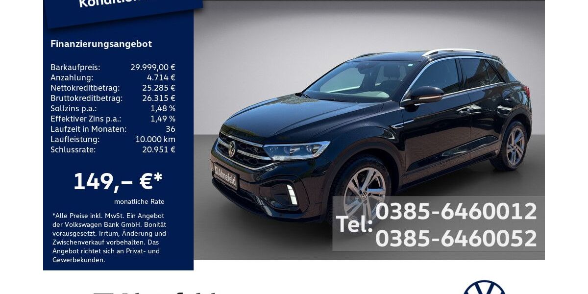 VW T-Roc 19.700 km 28.999 &euro; Schwerin 19061