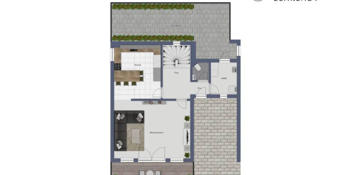 Reihenmittelhaus Schwerin Friedrichsthal - 4 Zimmer, 115 m&sup2;, 369.000&euro; | Angebot:26556385