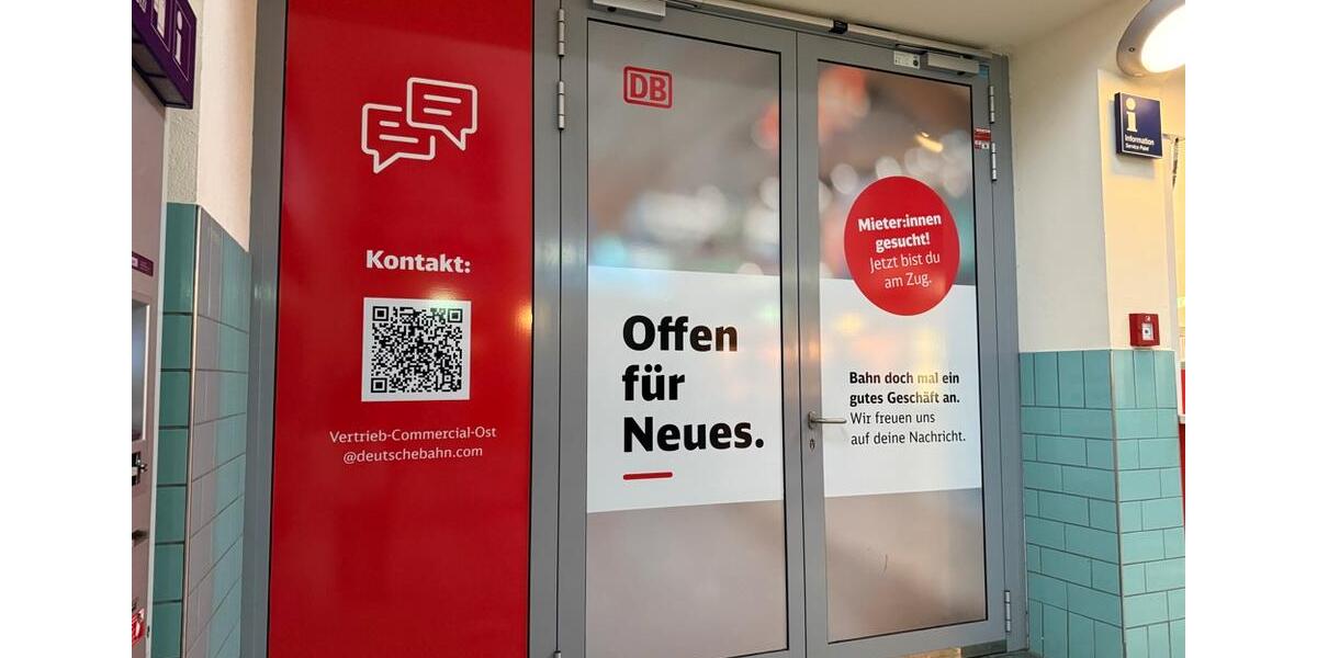 Ladenfläche im Schweriner Hauptbahnhof zimmer