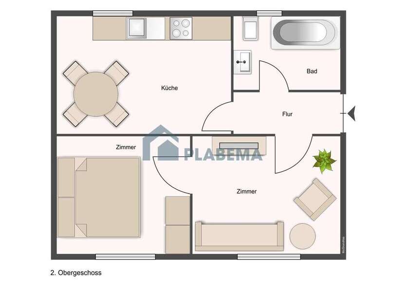 Wohnung zum Mieten in Schwerin 740 € 50.98 m²
