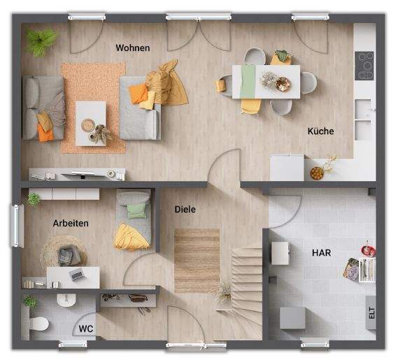 Einfamilienhaus Neustadt-Glewe Hohewisch - 6 Zimmer, 140 m&sup2;, 254.190&euro; | Angebot:26540950