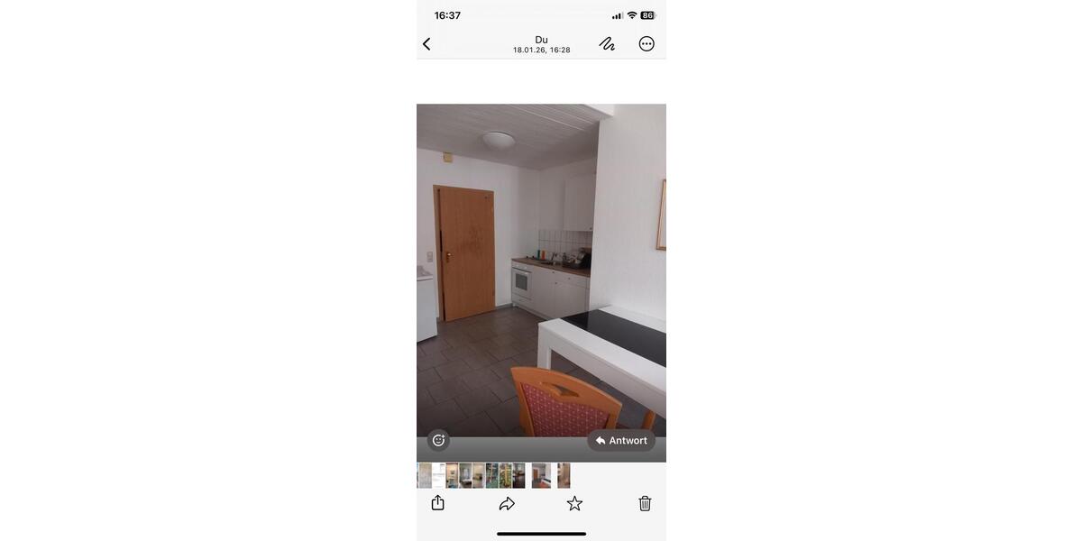 Möbliertes Appartment incl. ALLER NK zu vermieten 1 zimmer