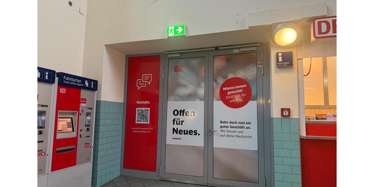 Ladenfläche im Schweriner Hauptbahnhof zimmer