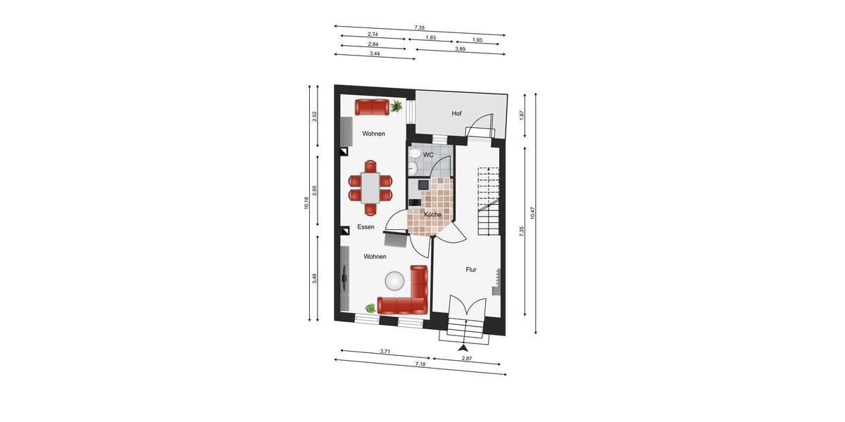 Mehrfamilienhaus, Wohnhaus Wismar Altstadt - 6 Zimmer, 127 m&sup2;, 357.750&euro; | Angebot:26277473