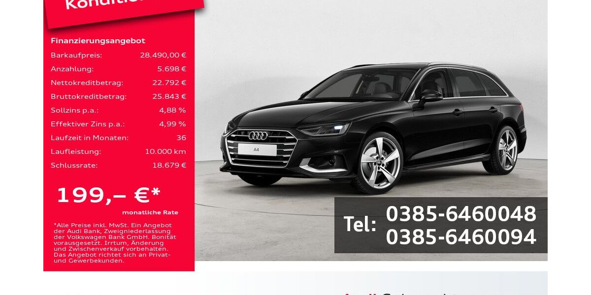 Audi A4 49.700 km 28.490 &euro; Schwerin 19061
