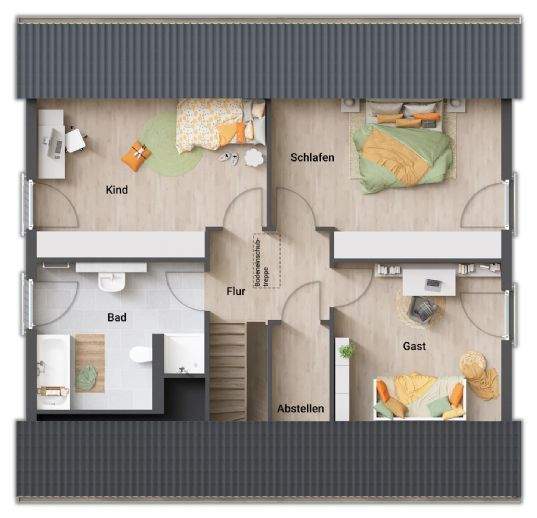 Einfamilienhaus Kuhlen-Wendorf Nutteln - 6 Zimmer, 163 m&sup2;, 328.450&euro; | Angebot:26824761