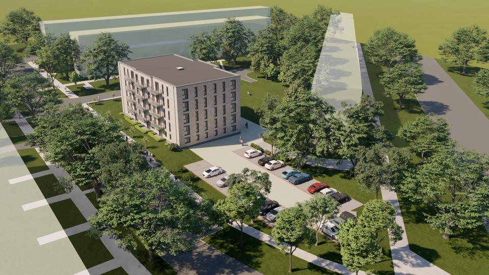 Etagenwohnung Schwerin Friedrichsthal - 2 Zimmer, 60 m&sup2;, 760&euro; | Angebot:25544537