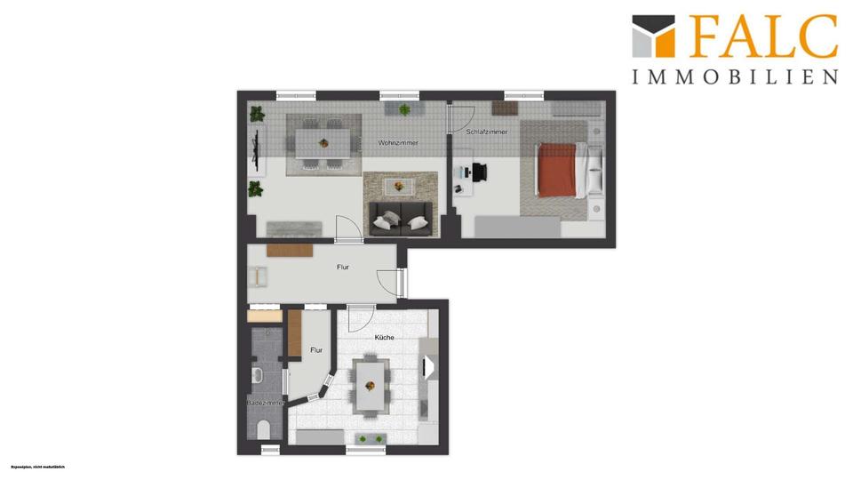 Dachgeschoßwohnung Gadebusch - 2 Zimmer, 85 m&sup2;, 650&euro; | Angebot:26442107