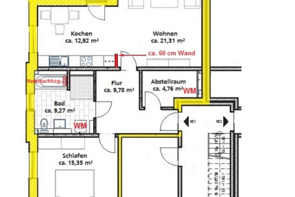 Wohnung zum Mieten in Schwerin 749 € 77.68 m² 2 zimmer