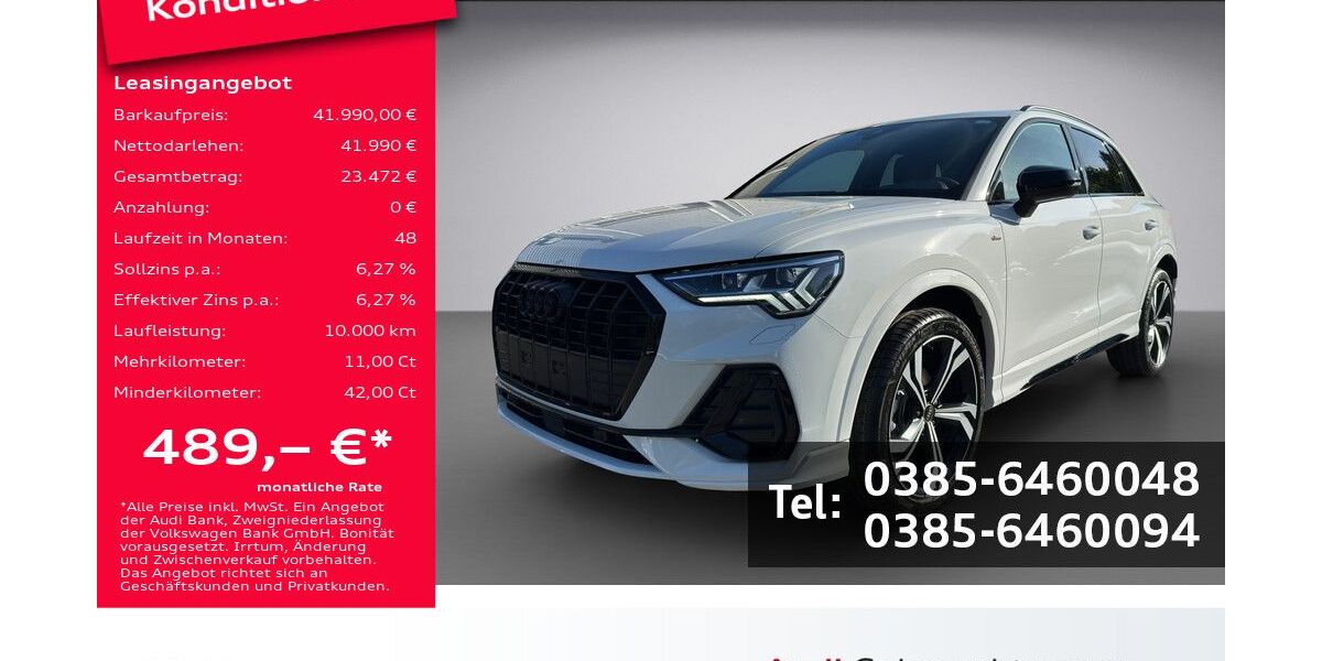 Audi Q3 17.000 km 41.990 &euro; Schwerin 19061