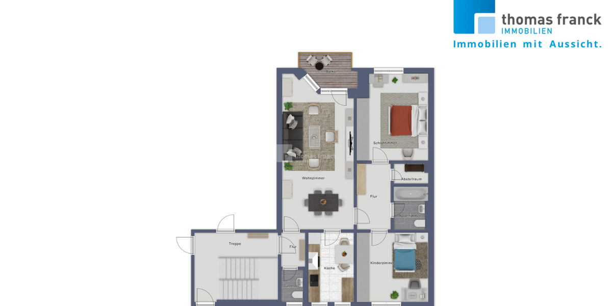 Sonniges Wohnglück: Charmante 3-Zimmer-Wohnung mit Südbalkon & perfektem Schnitt - Etagenwohnung Schwerin Weststadt | Angebot:26874794