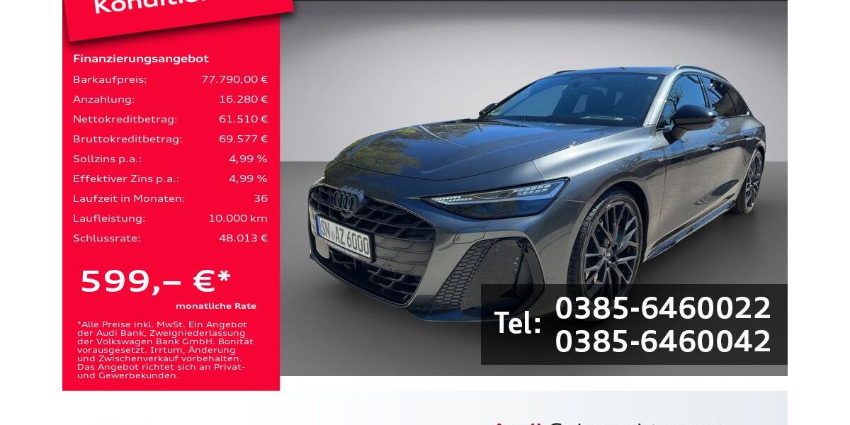 Audi A6 5.000 km 77.790 &euro; Schwerin 19061