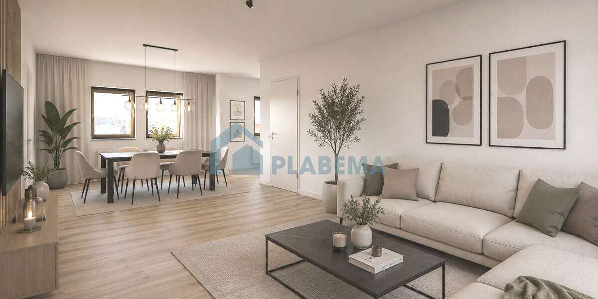 Etagenwohnung Schwerin Schelfstadt - 2 Zimmer, 60 m&sup2;, 800&euro; | Angebot:26767938