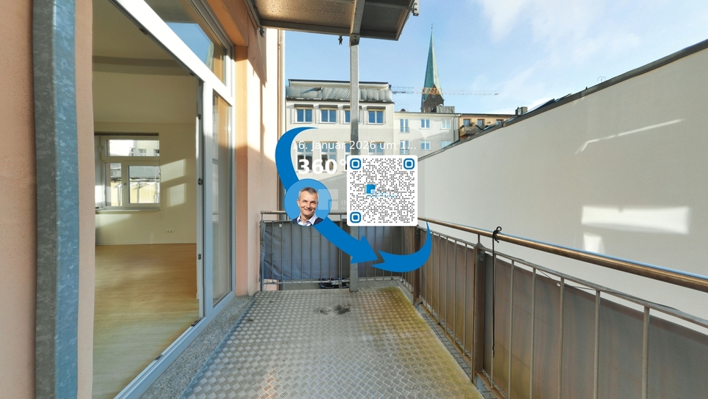 Urbanes Wohnglück in 2. Reihe am Pfaffenteich - Etagenwohnung Schwerin Paulsstadt | Angebot:25637371