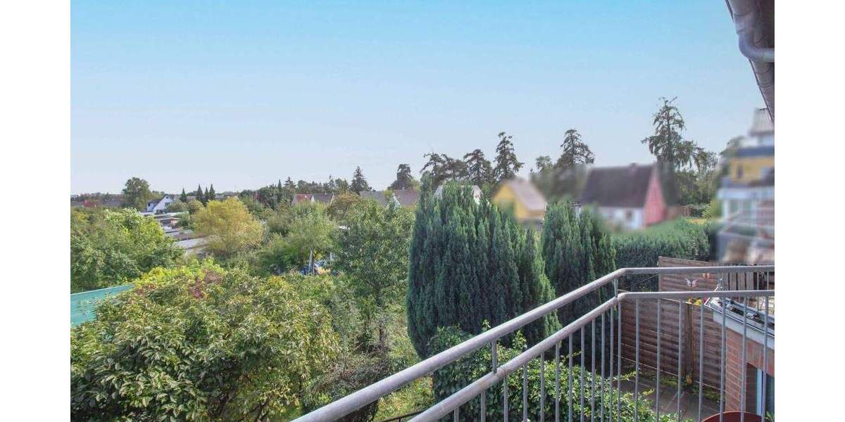 Wohnen mit Blick ins Grüne: 3-Zi.-Maisonette-Wohnung mit Balkon in gefragter Wohnlage 3 zimmer