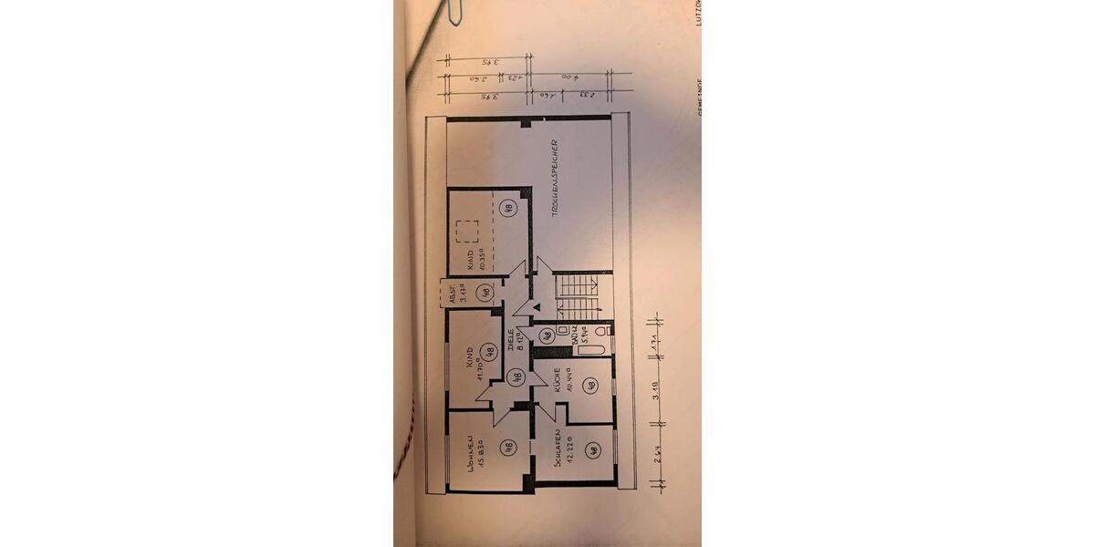 Dachgeschoßwohnung Lützow - 4 Zimmer, 78 m&sup2;, 800&euro; | Angebot:22418637