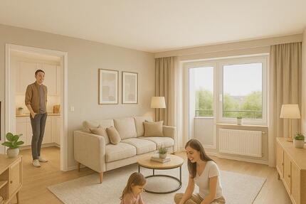 Moderne 3-RW mit Balkon 3 zimmer