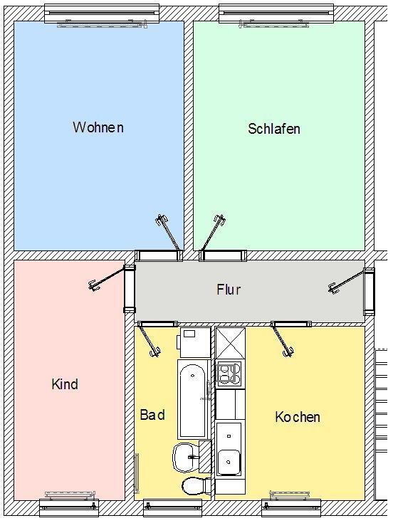 In ruiger Lage wohnen und leben! zimmer