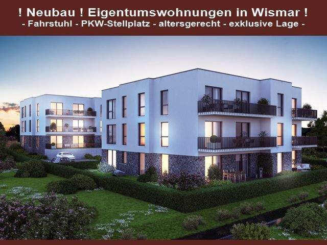 Etagenwohnung Wismar Wismar-Nord - 2 Zimmer, 54 m&sup2;, 219.000&euro; | Angebot:24026115