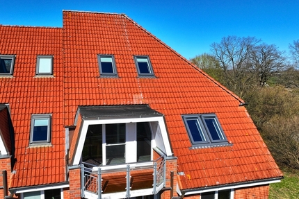 Wohnen wie im eigenen Haus: Lichtdurchflutete Maisonette mit USP und 180°-Schwerin-Panorama - Wohnung Schwerin Friedrichsthal | Angebot:25637386