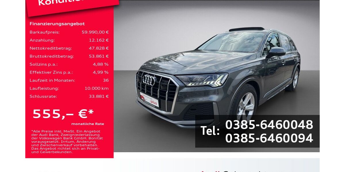 Audi Q7 59.200 km 59.990 &euro; Schwerin 19061